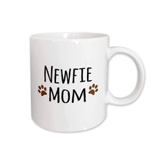 Load image into Gallery viewer, Newfie Dog Mom Mug Coffee