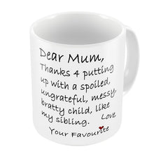 Load image into Gallery viewer, Coffee Mug with Handle For Mommy